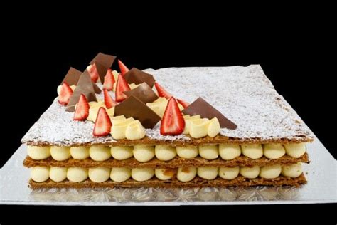 Mille Feuilles Vanille Mascarpone Et Griotte Artofit