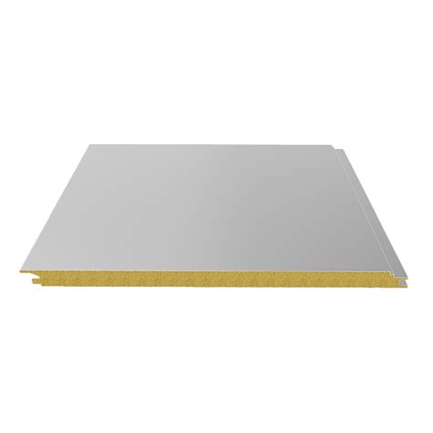 Fireproof Insulation Rock Wool Wall Panel Flat Surface