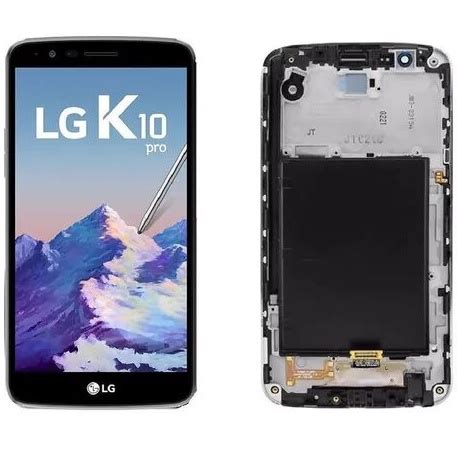 Tela Frontal Display Lcd Touch Lg K Pro Aro Shopee Brasil