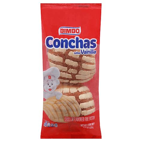 Bimbo Conchas Vanilla Flavored Oz Northgate Market