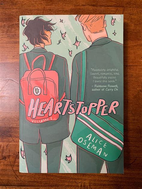 Alice Oseman Signed Book Heartstopper Vol 1 Paperback Wbonus