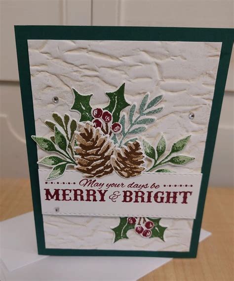 Pin By Julie Friese On Cards Christmas Card Design Homemade