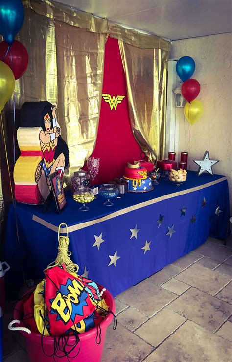 Pin By Kristin Calarese On Wonder Woman Party Ideas Wonder Woman