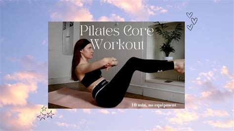 10 Min Pilates Abs Workout Youtube