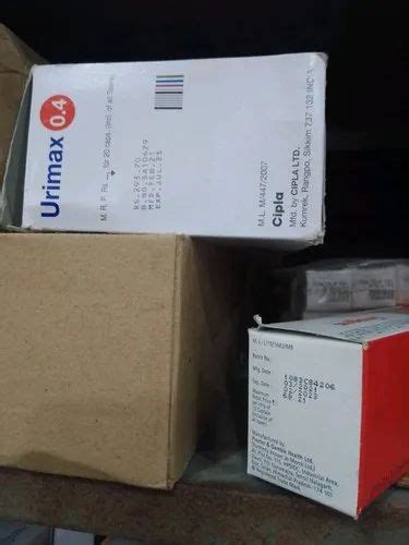 Tamsulosin Urimax Ecopack Capsule Mr Cipla Ltd At Rs Stripe