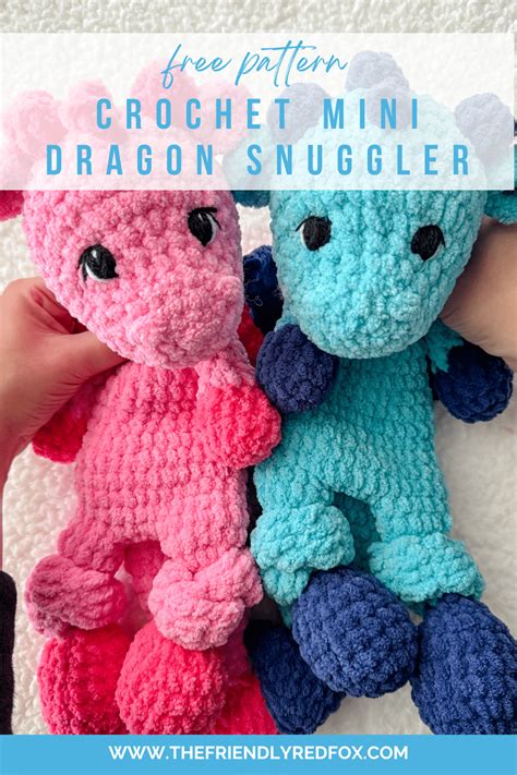 Free Crochet Dragon Snuggler Pattern