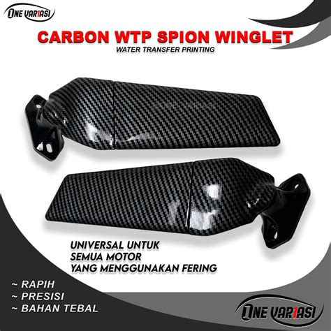 Jual Spion Winglet Carbon Stealth Model Rizoma Karbon F R Zx R Ninja