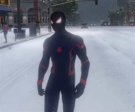 Spider Man Mcu Miles Moralex Retexture Gta Mods