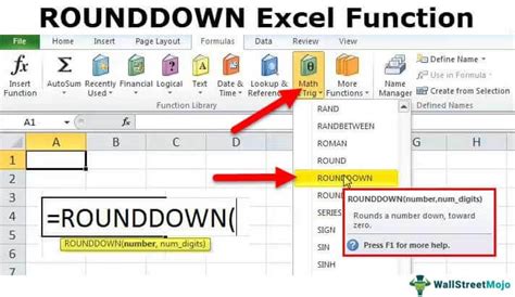 ROUNDUP Excel Function How To Use This Formula