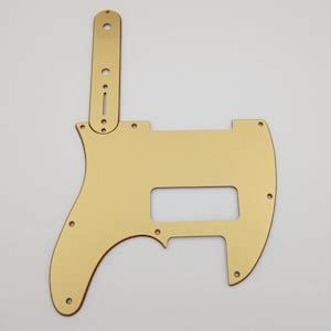 Hole Metallic Gold Acrylic Pickguard Control Plate For Us Mex