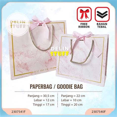 Jual Paper Bag Kado Goodie Bag Ulang Tahun Paper Bag Ulang Tahun Tas