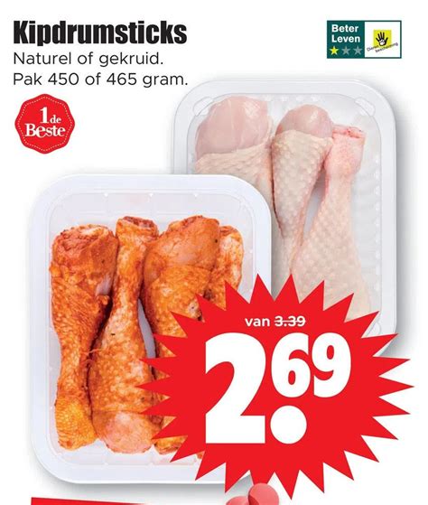 Kipdrumsticks Aanbieding Bij Dirk