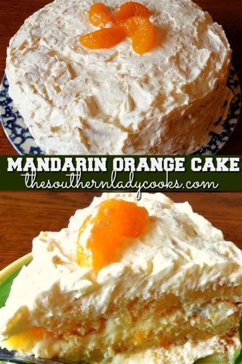 Mandarin Orange Cake The Southern Lady Cooks