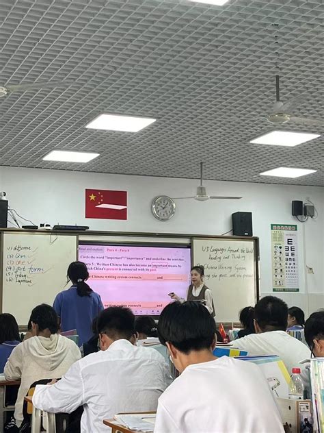 外国语学院领导赴南宁市东盟中学参加2022级 学科教学（英语）专业硕士研究生教育实习工作交流会 南宁师范大学