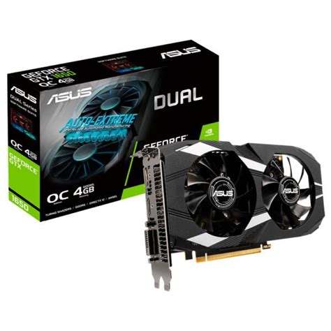 Placa de Vídeo Asus NVIDIA GeForce GTX 1650 Dual 4GB GDDR5 – Império ...