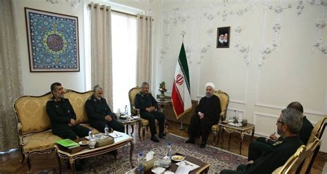 Rouhani Reveals Details Of Meeting Aimed At Easing Tension With Irgc