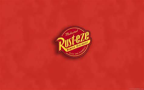 Lightning McQueen Rust-eze Logo - LogoDix