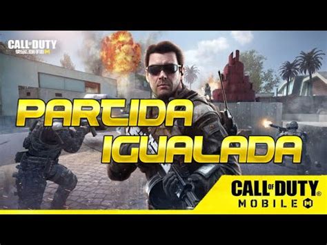 PARTIDA IGUALADA CRASH COD MOBILE YouTube