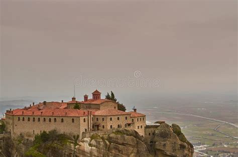 The Holy Monastery Of St Stephen Or Agios Stephanos In Meteora