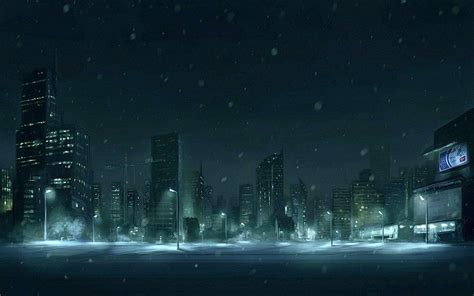 Snow City Night Wallpapers - Top Free Snow City Night Backgrounds - WallpaperAccess