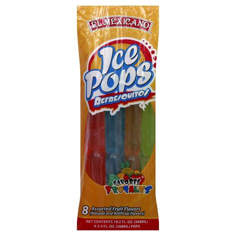 El Mexicano Refresquitos Ice Pops Assorted Flavors 8ct 1 Ct Shipt