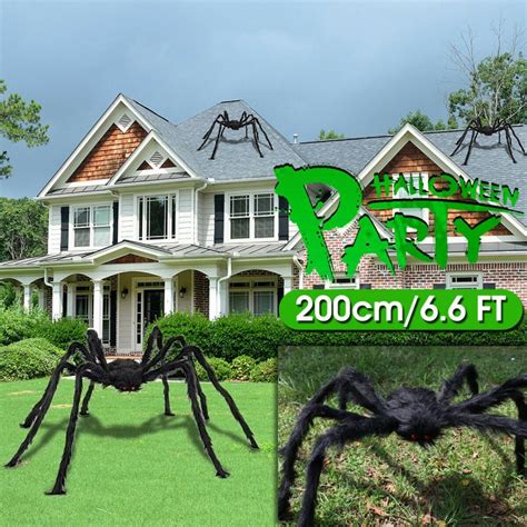 Giant Halloween Spider – Giant Spider Decoration – Balma Home