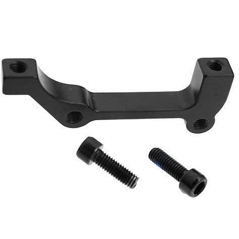 Black Cnc 180mm Rear Disc Brake Adapter Caliper Post Mount Pm To Is Ebay