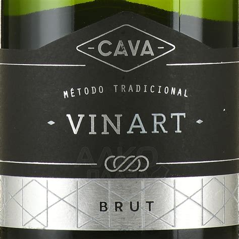 Cava Vinart - купить вино игристое Кава Винарт 0.75 л белое брют - цена