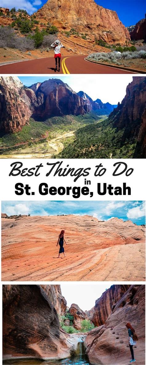 St George Hikes 3 Day Itinerary Utah Travel Utah Road Trip Utah