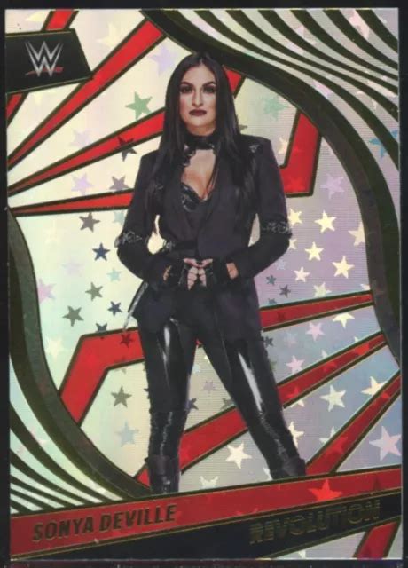 Panini Revolution Wwe Sonya Deville Astro Parallel Eur