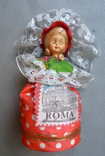 Antigua Mu Eca Figura Traje T Pico Roma Bas Lica San Pedro En Venta En