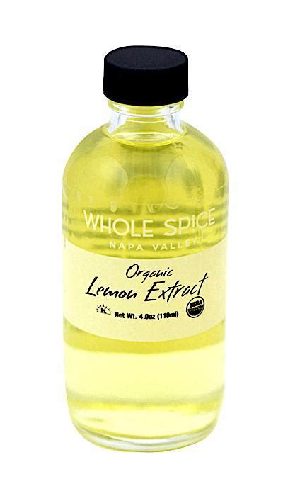 Lemon Extract Organic Whole Spice Inc