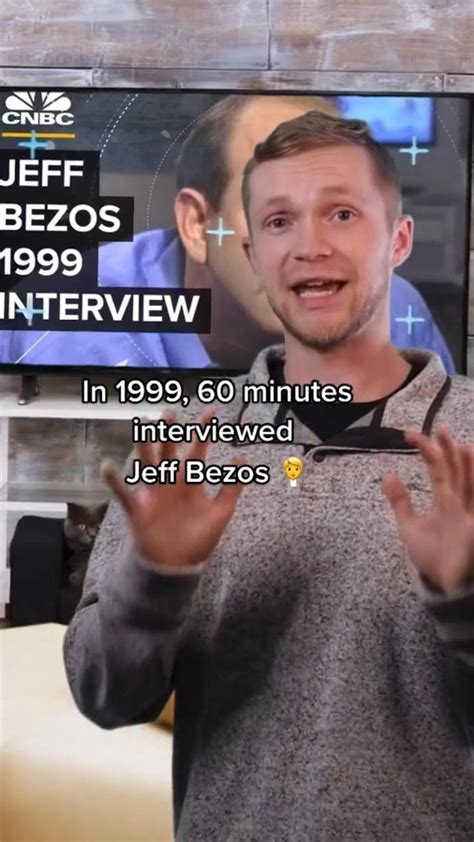 1999 Jeff Bezos Via @johnefinance | Bezos, Jeff bezos, Interview