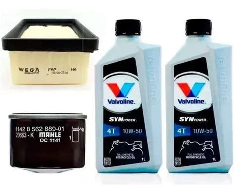 Kit Service Bmw G R Gs Filtros Valvoline W Sintetico