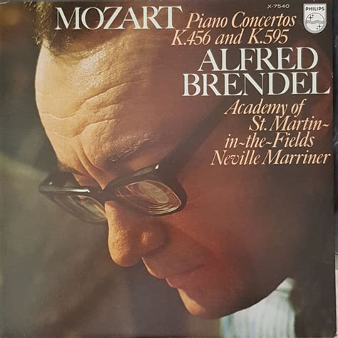 Alfred Brendel Plays Mozart Academy Of St Martin In The Fields