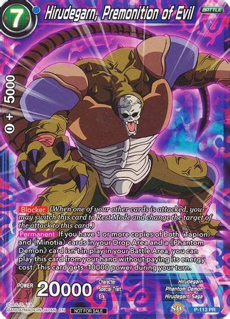 Hirudegarn, Premonition of Evil - Dragonball Super TCG | TrollAndToad