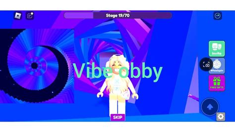 Gram W Vibe Obby Roblox💕🌺😊🧋🥰😁👌 Youtube