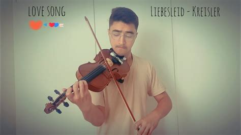 Liebesleid Kreisler Violin Love Song YouTube