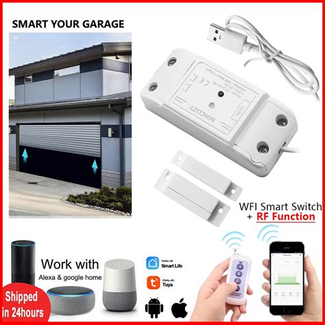 Tuya WiFi Garagem Port O Abridor De Porta Controlador Smart Life APP