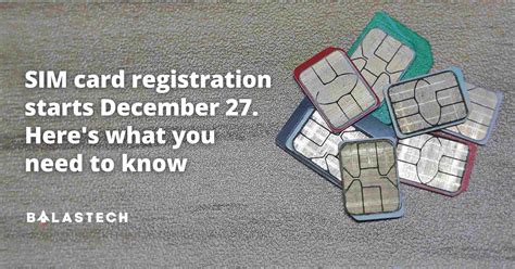 Sim Card Registration Starts December 27 Heres What You Need To Know