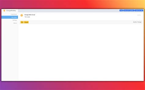 OrangeMonkey for Google Chrome - Extension Download