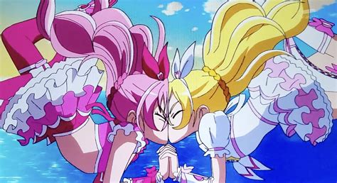 にワカのタイショー On Twitter Precure ひろプリ スイートプリキュアでは顔面でのスカイラブハリケーン（事故チュー）が