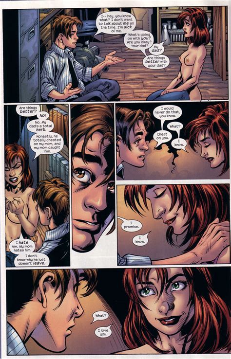 Rule 34 Art Thibert Comic Edit Female Jd Smith Male Mark Bagley Marvel Mary Jane Watson