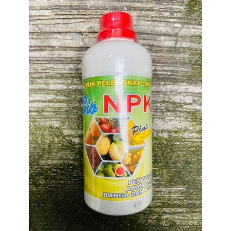 Jual Pupuk Pelengkap Cair Bio Npk Cair Plus Dengan Formulasi Khusus Isi