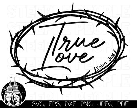 John 316 Svg True Love Svg John 3 16 Svg John 3 16 True Etsy