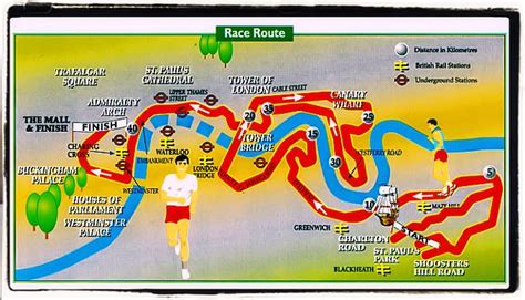 london marathon   race route  world  english
