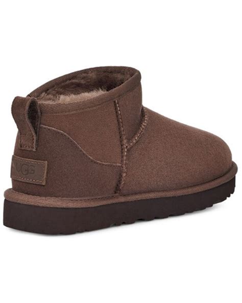 UGG Women's Burnt Cedar Classic Ultra Mini Boots - Round Toe | Boot Barn