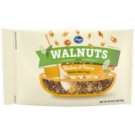 Kroger® Walnut Halves And Pieces 16 Oz Kroger