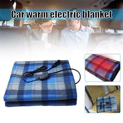 Couverture chauffante électrique pour voiture 12V Couverture