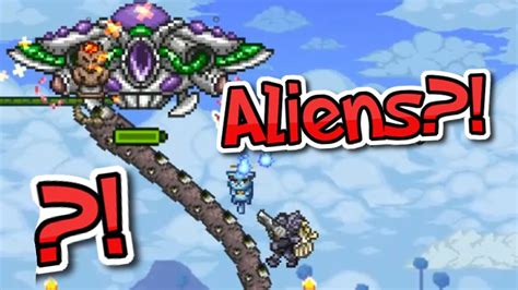 Pre Hard Mode Alien Boss Terraria Epic Modpack 34 Youtube